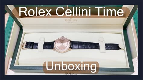 rolex cellini unboxing